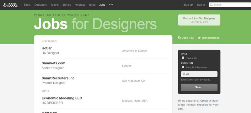 dribbble-jobs