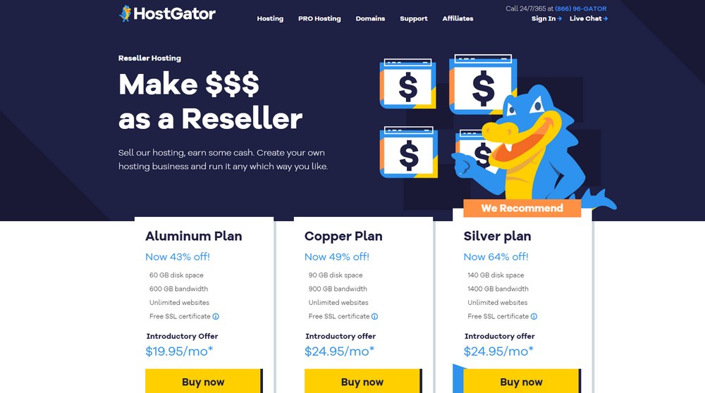 sell reseller hosting