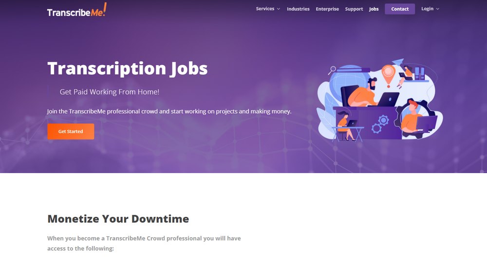 transcription jobs