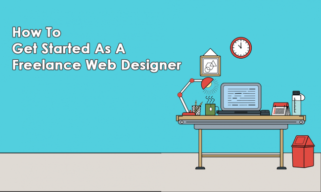 how to get started as freelance web designer